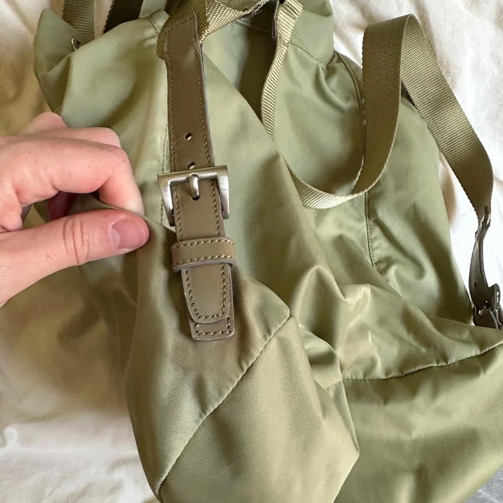 Prada Green  Backpack - Picture 11 of 13